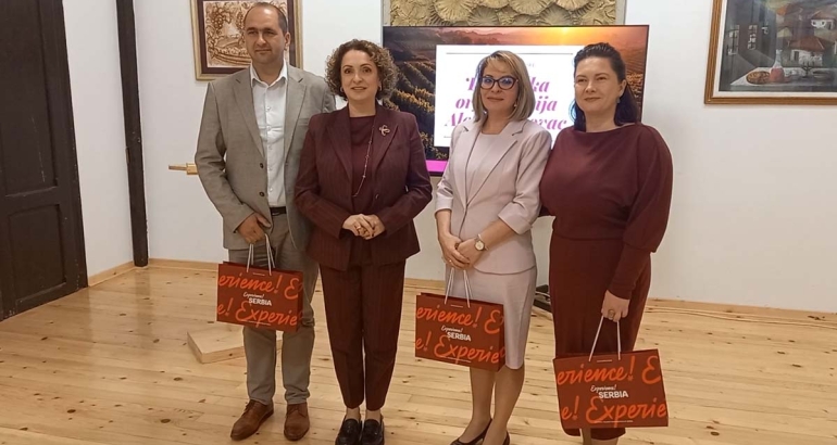 Унапређење туристичке промоције Жупе и развој винског туризма.